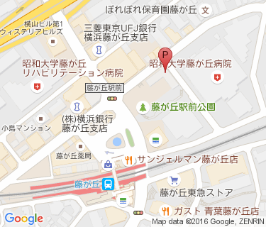 藤が丘駅の地図