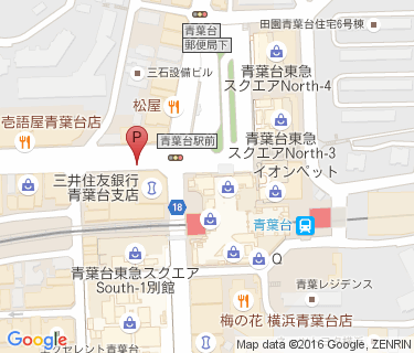青葉台駅第4の地図