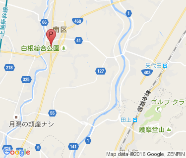 上下諏訪木自転車等駐車場の地図