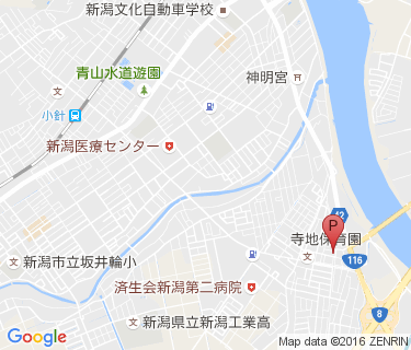 寺地駅前自転車等駐車場の地図