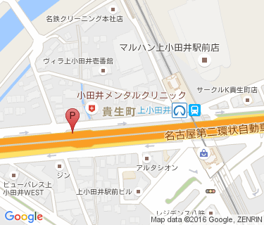 上小田井第4自転車駐車場の地図
