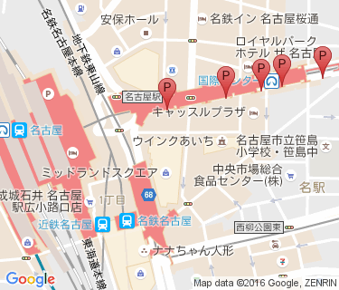 MAYパーク 桜通南自転車駐車場の地図