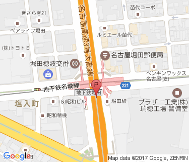 堀田南自転車駐車場の地図