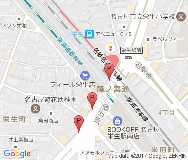 栄生第2-1自転車駐車場の地図