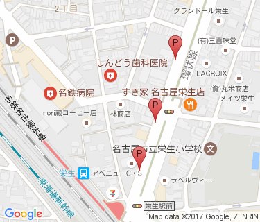 栄生第2-2自転車駐車場の地図