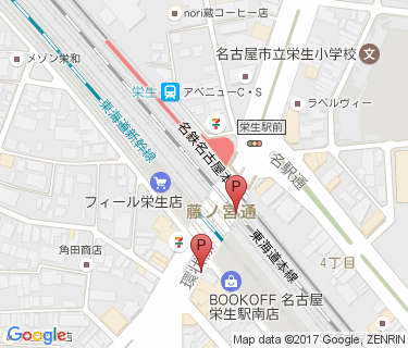 栄生第3-1自転車駐車場の地図