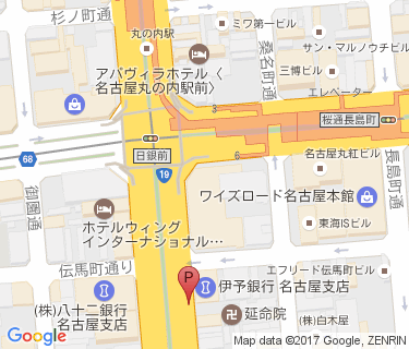 MAYパーク 伏見通東第1自転車駐車場の地図