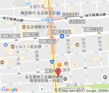 MAYパーク 伏見通東第7自転車駐車場の地図