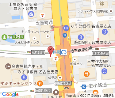 MAYパーク 伏見錦通南第1自転車駐車場の地図