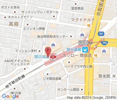 関目高殿駅自転車駐車場の地図