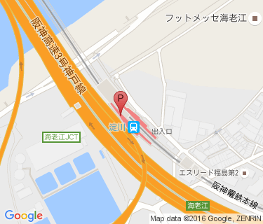 阪神高速サービス 淀川駅前駐輪場の地図