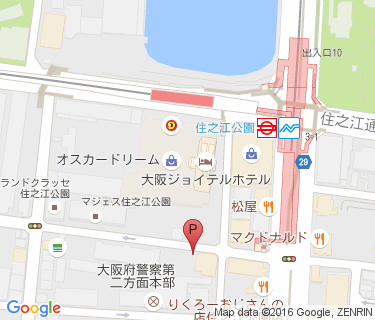 三井のリパーク 住之江公園駅前の地図