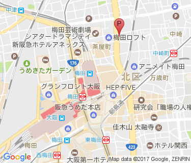 キタエリア原付(鶴野町3)の地図