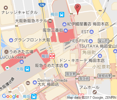 エコステーション21 ヤンマー本社ビルの地図