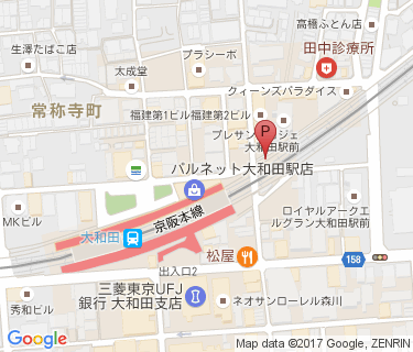 大和田駅東駐輪センターの地図