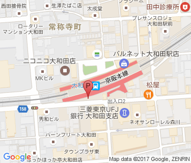 エコステーション21 京阪大和田の地図