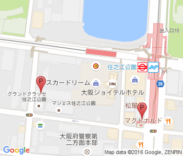 住之江公園駅自転車駐車場の地図