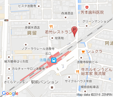 三井のリパーク 法隆寺駅前第3駐輪場の地図