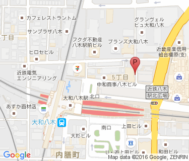 三井のリパーク りそな銀行橿原支店の地図