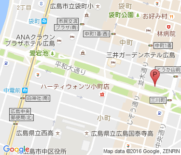 富士見町第三駐輪場の地図