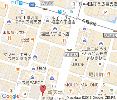 エコステーション21 広島東宝ビルの地図