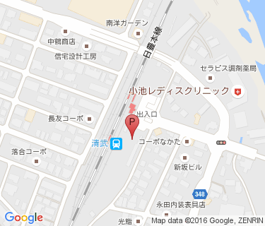 清武駅自転車駐車場の地図