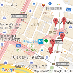 新宿三丁目駅自転車駐輪場 Mapcycleで駐輪場探し