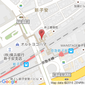 新子安駅第二自転車駐車場 Mapcycleで駐輪場探し