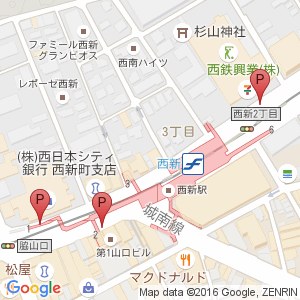 西新駅路上自転車駐車場｜MapCycleで駐輪場探し