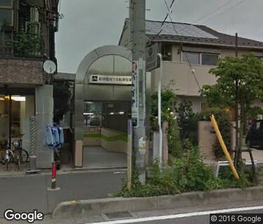 新井宿駅地下自転車駐車場の写真