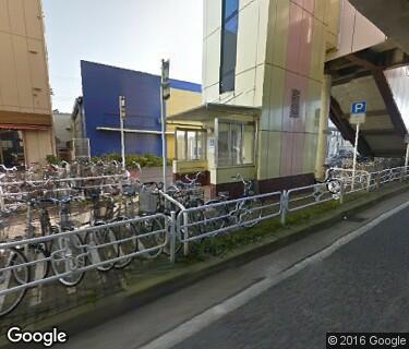 作草部駅第1自転車駐車場の写真