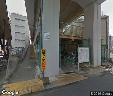 新松戸駅西口高架下第1自転車駐車場の写真