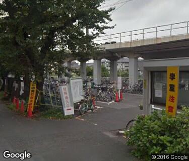新松戸駅西口高架下第2自転車駐車場の写真