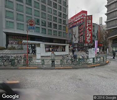 新宿駅 自転車等整理区画 J区画の写真