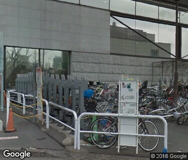 信濃町駅 路上自転車等駐輪場の写真