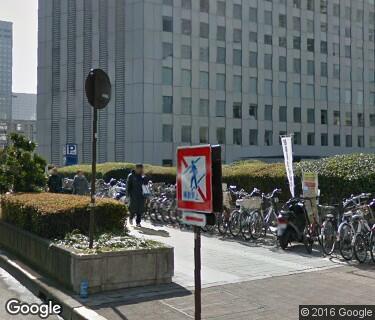 都庁前駅 自転車等整理区画 B区画の写真