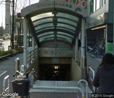 東中野駅(地下)自転車駐車場の写真