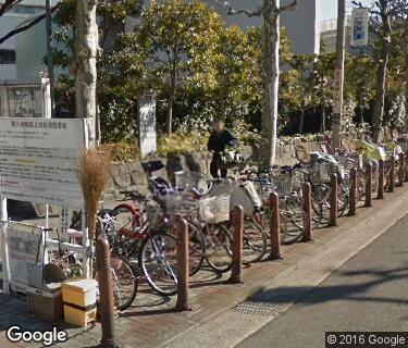 新大塚駅路上自転車駐車場の写真