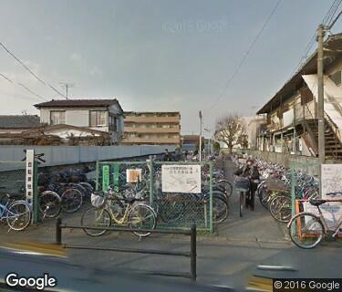 白糸台駅北臨時自転車駐車場の写真