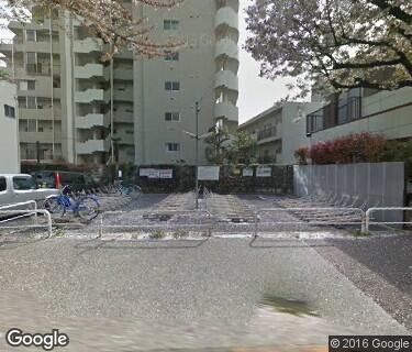 調布市立京王多摩川東自転車駐車場の写真