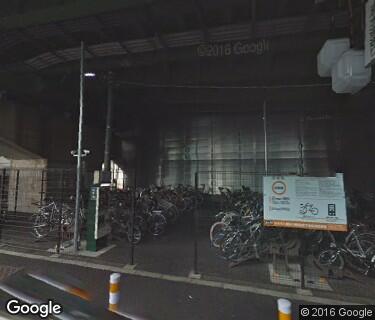 代々木八幡駅八幡橋高架下自転車駐車場の写真