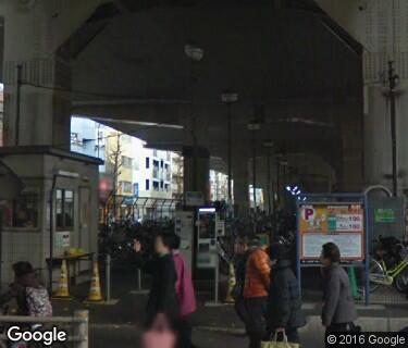 幡ヶ谷駅高架下第一自転車等駐車場の写真