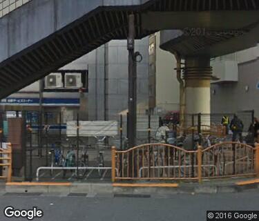 上野駅東自転車置場の写真