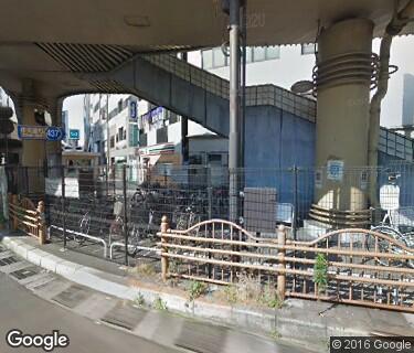 上野駅西自転車置場の写真