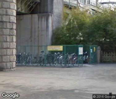 隅田公園自転車置場の写真