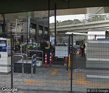 赤坂見附駅前暫定自転車駐車場の写真