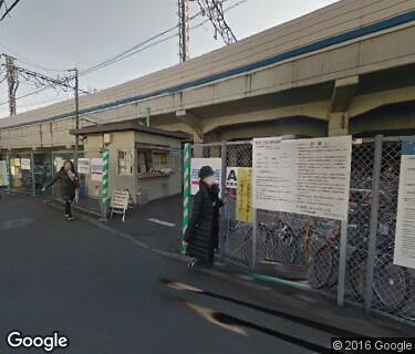 東急二子玉川駅駐輪場の写真