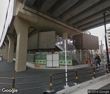 京急蒲田駅本線高架下自転車駐車場の写真