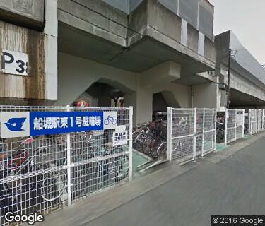 船堀駅東1号駐輪場の写真