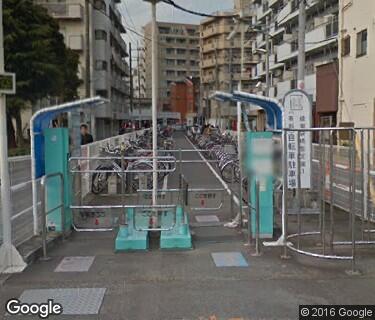 綾瀬袋橋暫定第1自転車駐車場の写真